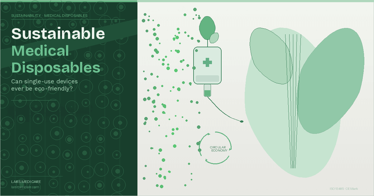 Sustainable medical disposables