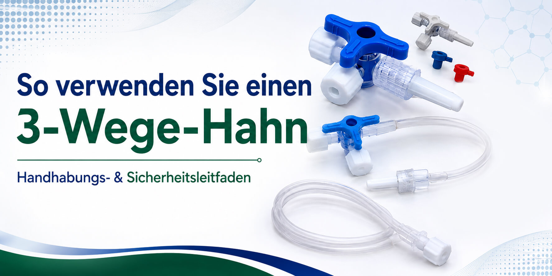 Verwendung eines Dreiwegehahns